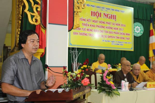Phật Giáo Đồng Tháp tổng kết Phật sự năm 2016