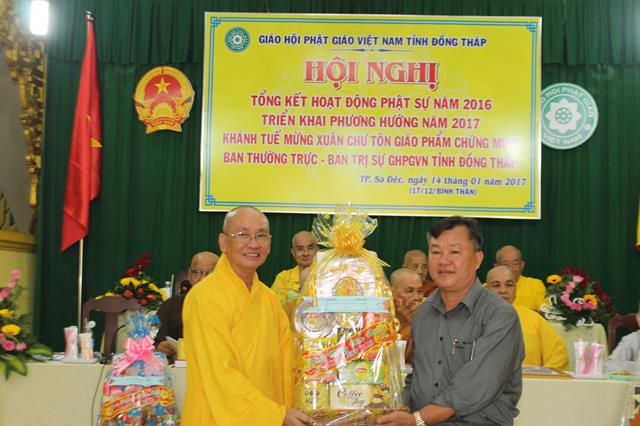 Phật Giáo Đồng Tháp tổng kết Phật sự năm 2016