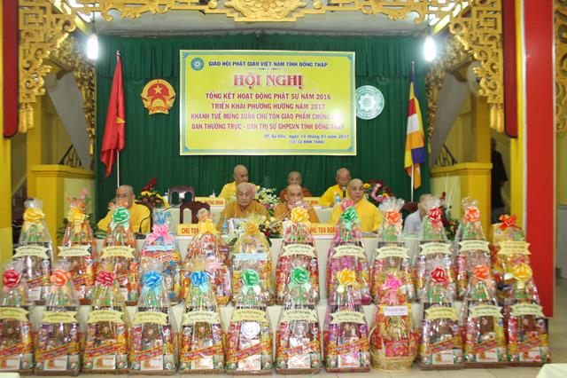 Phật Giáo Đồng Tháp tổng kết Phật sự năm 2016