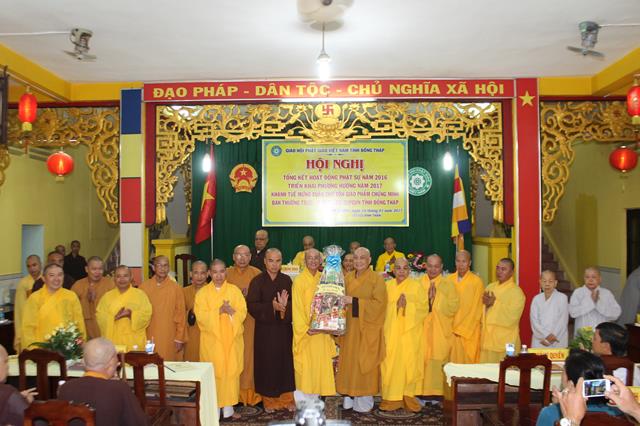 Phật Giáo Đồng Tháp tổng kết Phật sự năm 2016