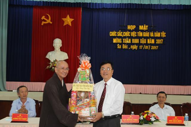 Thành Phố Sa Đéc Họp mặt chức sắc đầu năm 2017