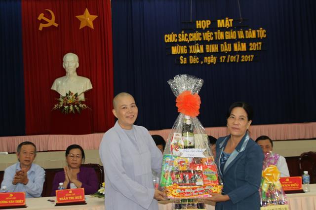 Thành Phố Sa Đéc Họp mặt chức sắc đầu năm 2017