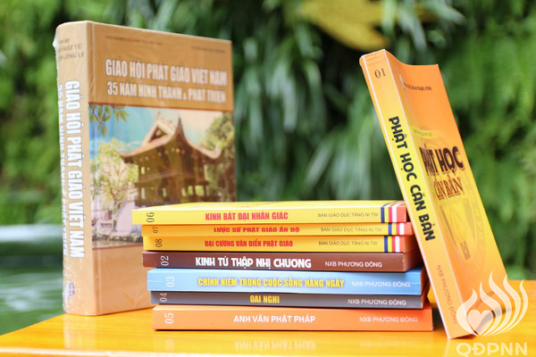 Qũy Đạo Phật Ngày Nay tổng kết giao đoạn 1 chương trình ấn tống sách giáo khoa cho 33 trường trung cấp Phật học (C84)