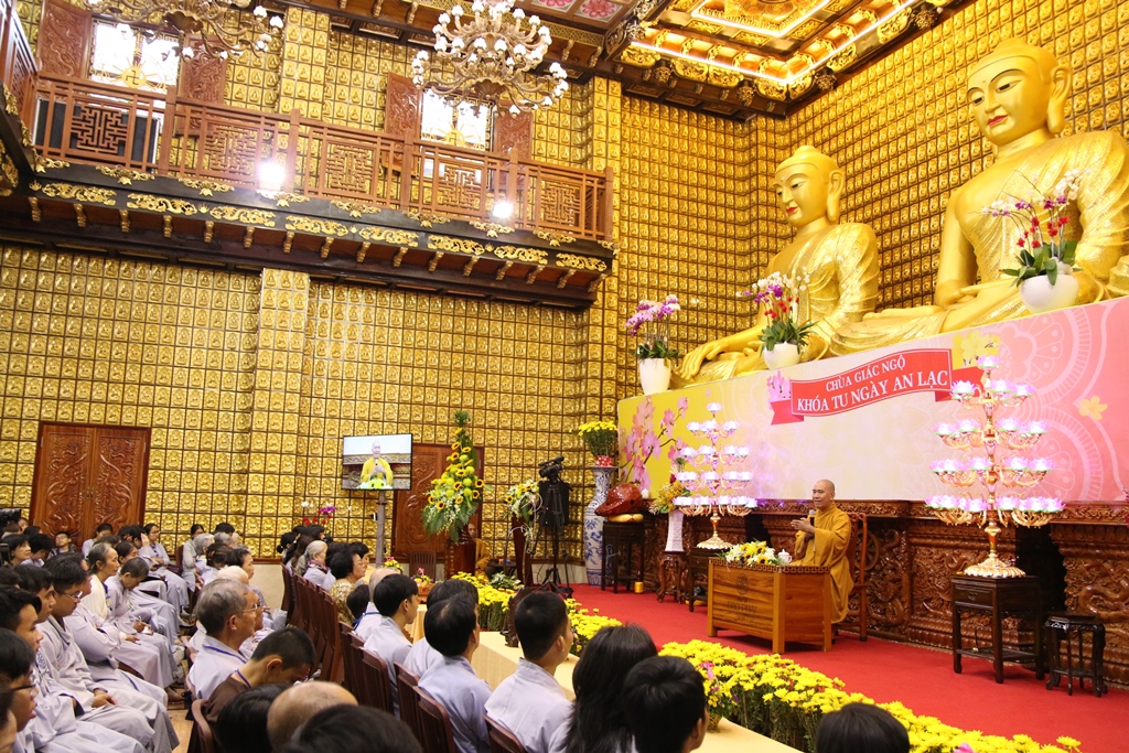 Chùa Giác Ngộ: Khóa tu ngày an lạc lần thứ 13