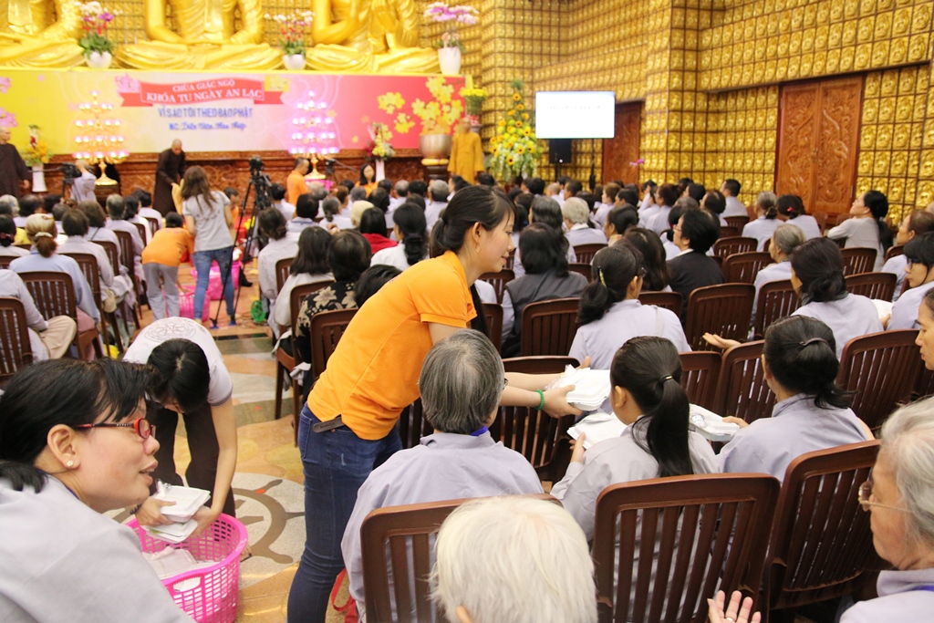Chùa Giác Ngộ: Khóa tu ngày an lạc lần thứ 13