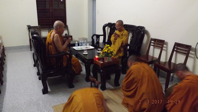 Thượng tọa Thích Nhật Từ thuyết giảng tại Khánh Hòa.