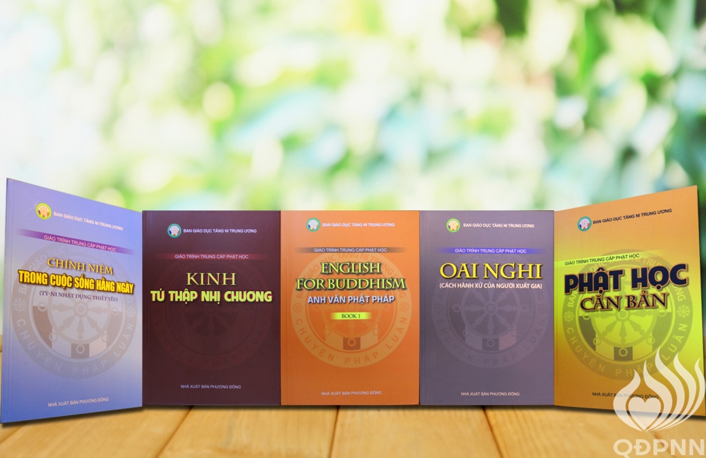 Qũy Đạo Phật Ngày Nay tổng kết giao đoạn 1 chương trình ấn tống sách giáo khoa cho 33 trường trung cấp Phật học (C84)