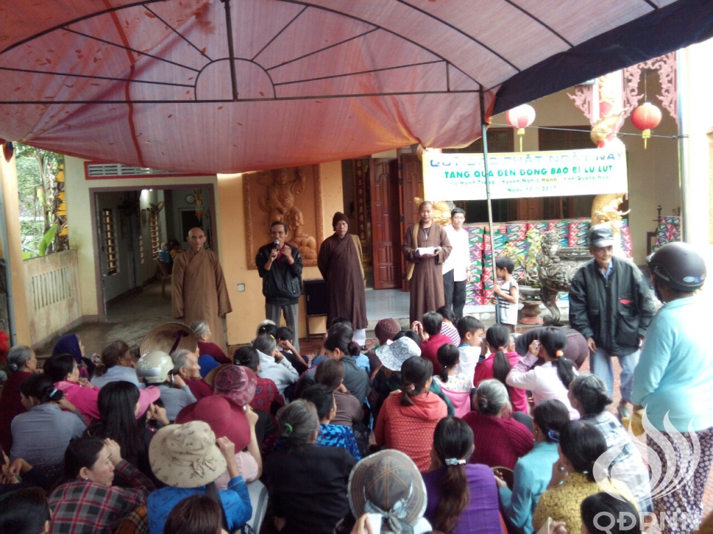 Quỹ Đạo Phật Ngày Nay - Tổng kết chương trình Quà Tết Yêu Thương - Đợt 2 tại TP. Hồ Chí Minh, Hà Tĩnh, Quảng Ngãi (C95)