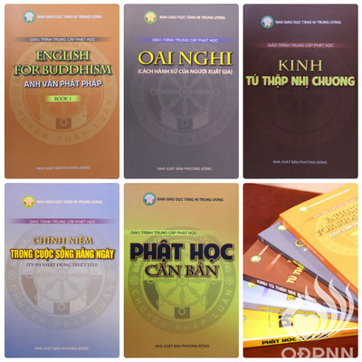 Qũy Đạo Phật Ngày Nay tổng kết giao đoạn 1 chương trình ấn tống sách giáo khoa cho 33 trường trung cấp Phật học (C84)