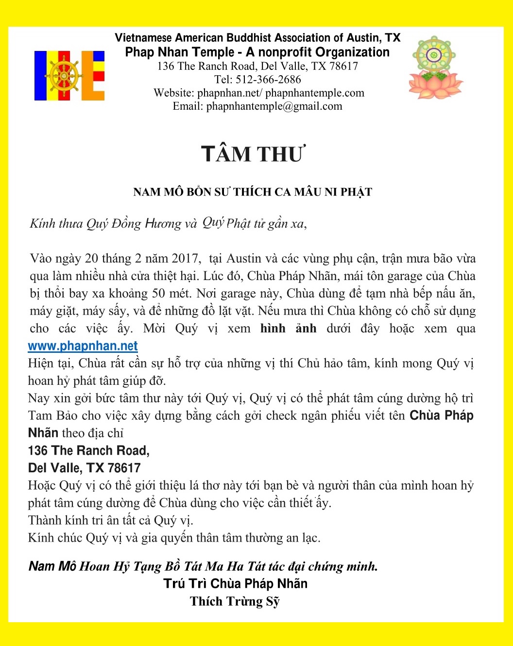 Thực Tập Rải Tâm Từ Đến Nhiều Phương