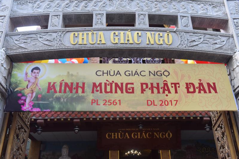 Chùa Giác Ngộ: Long trọng tổ chức chương trình đại lệ Phật đản PL. 2561 – DL. 2017