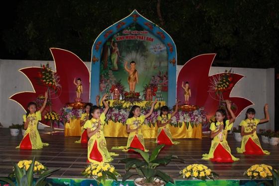 Lễ Phật đản tại chùa Thiên Thanh - Triệu Sơn