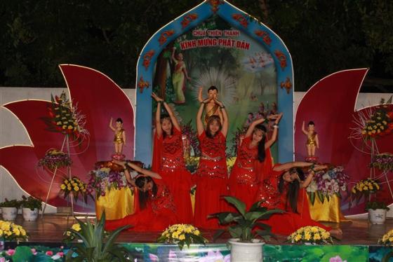 Lễ Phật đản tại chùa Thiên Thanh - Triệu Sơn