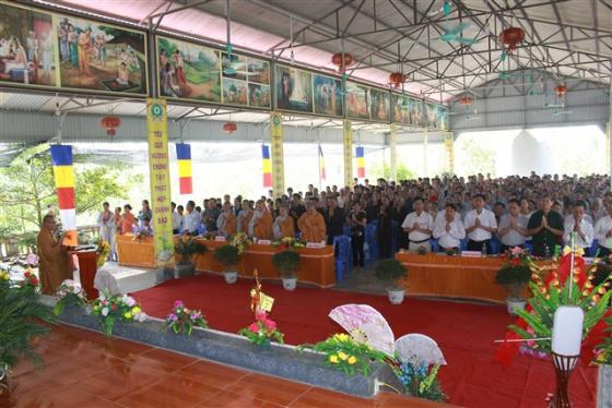 Đón mừng Phật Đản PL. 2561 tại chùa Lễ Động-Triệu Sơn