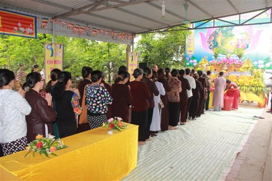 Chùa Tam Giáo tổ chức đại lễ Phật đản
