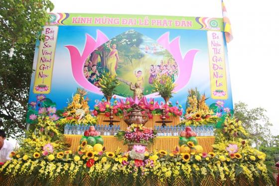 Chùa Tam Giáo tổ chức đại lễ Phật đản