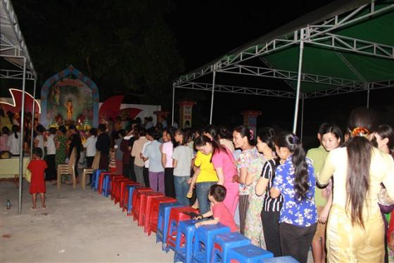Lễ Phật đản tại chùa Thiên Thanh - Triệu Sơn