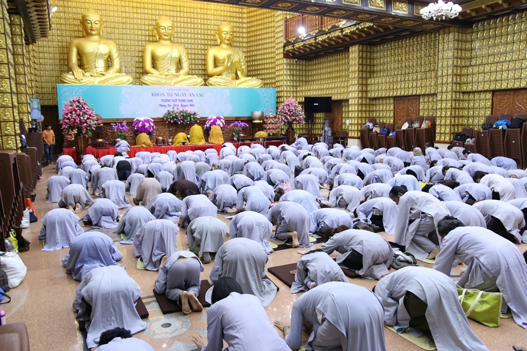 Chùa Giác Ngộ: Khóa tu ngày an lạc lần thứ 20