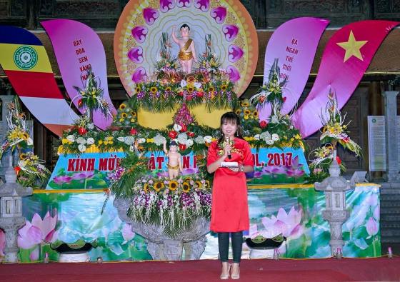 Tưng bừng đại lễ Phật đản Phật giáo huyện Nga Sơn