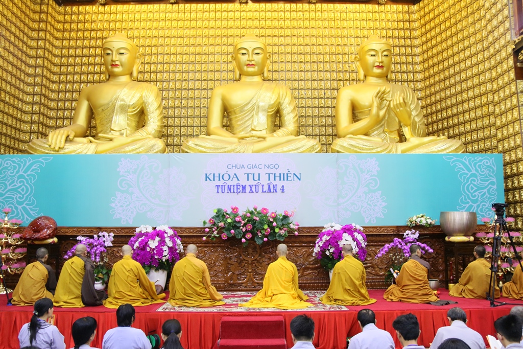 Chùa Giác Ngộ: Khóa tu Thiền lần thứ 4