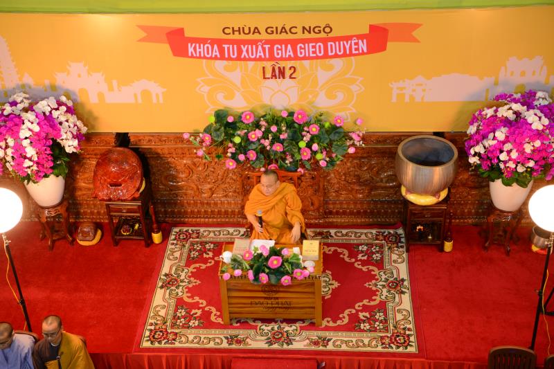 Chùa Giác Ngộ:Ngày tu tập thứ ba tại khóa tu ‘’Xuất gia gieo duyên’’ lần thứ 2