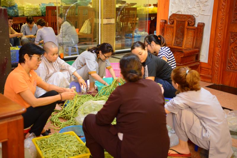 Chùa Giác Ngộ:Ngày tu tập thứ ba tại khóa tu ‘’Xuất gia gieo duyên’’ lần thứ 2