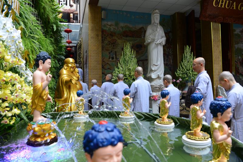 Chùa Giác Ngộ:Ngày tu tập thứ ba tại khóa tu ‘’Xuất gia gieo duyên’’ lần thứ 2