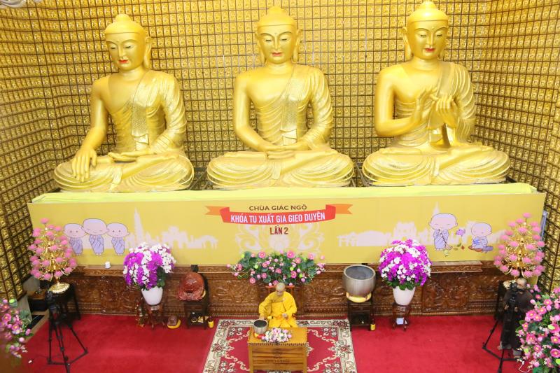 Chùa Giác Ngộ:Ngày tu tập thứ ba tại khóa tu ‘’Xuất gia gieo duyên’’ lần thứ 2