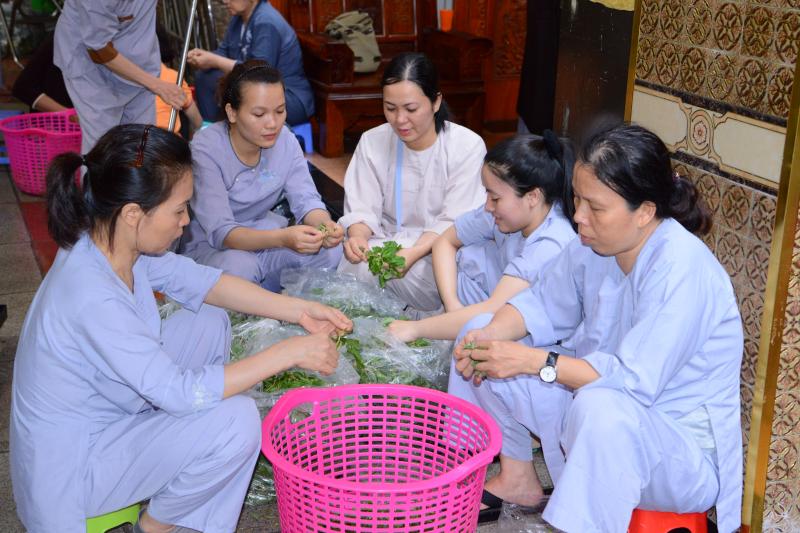Chùa Giác Ngộ: Ngày tu tập thứ tư tại khóa tu ‘’Xuất gia gieo duyên’’ lần thứ 2