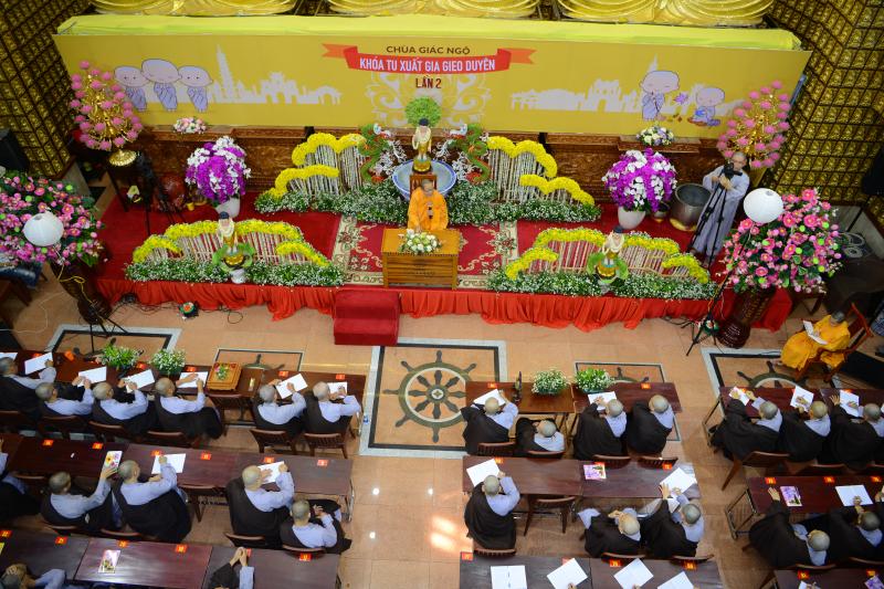 Chùa Giác Ngộ: Ngày tu tập thứ tư tại khóa tu ‘’Xuất gia gieo duyên’’ lần thứ 2