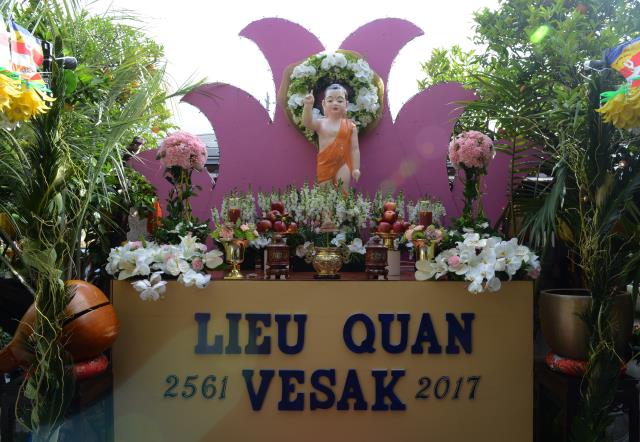 Chùa Liễu Quán, San Jose (Hoa Kỳ)  Tổ Chức Đại Lễ Vesak 2017