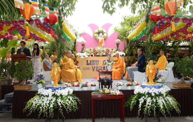 Chùa Liễu Quán, San Jose (Hoa Kỳ)  Tổ Chức Đại Lễ Vesak 2017