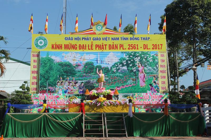 Đồng Tháp sẵn sàng cho Đại Lễ Phật Đản PL. 2561