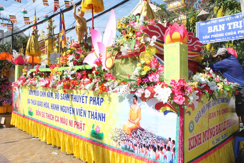 Đồng Tháp sẵn sàng cho Đại Lễ Phật Đản PL. 2561