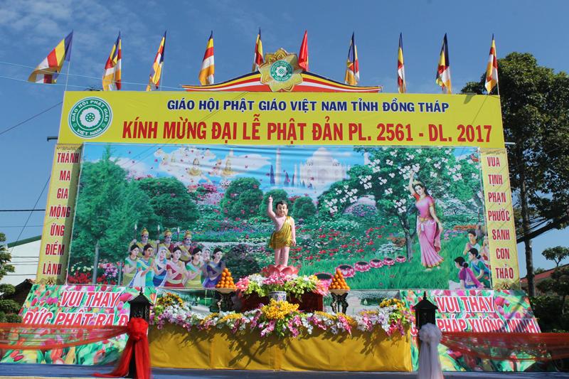 Đồng Tháp sẵn sàng cho Đại Lễ Phật Đản PL. 2561
