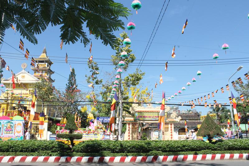 Đồng Tháp sẵn sàng cho Đại Lễ Phật Đản PL. 2561
