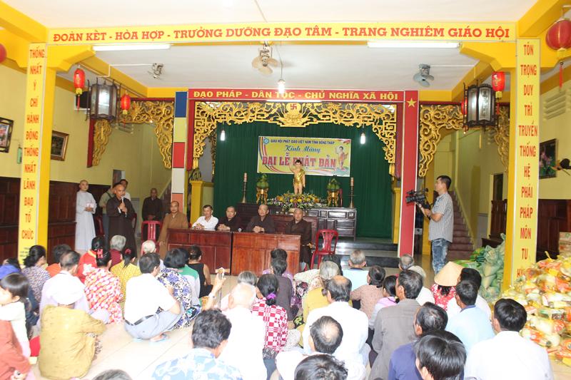 Phật Đản tại Đồng Tháp với việc làm hữu ích