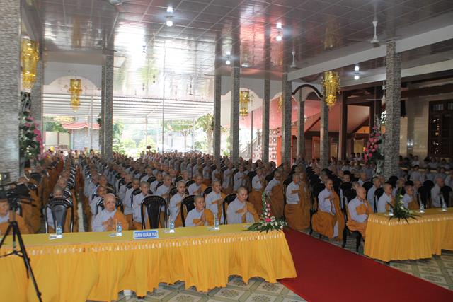 Đồng Tháp: Khai giảng an cư kiết hạ cho 304 chúng nội tự Chùa Hưng Thiền