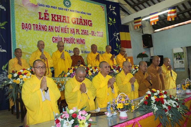 Khai Giảng đạo tràng An cư kiết hạ Chùa Phước Hưng – Tp. Sa Đéc