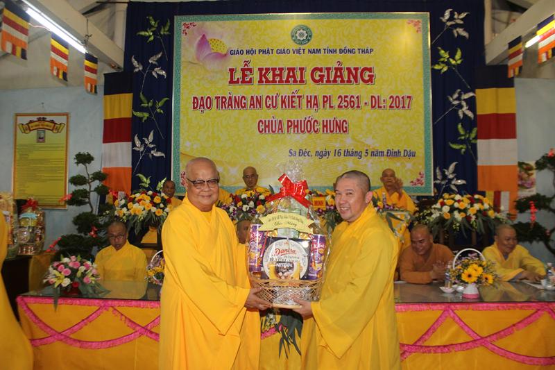 Khai Giảng đạo tràng An cư kiết hạ Chùa Phước Hưng – Tp. Sa Đéc