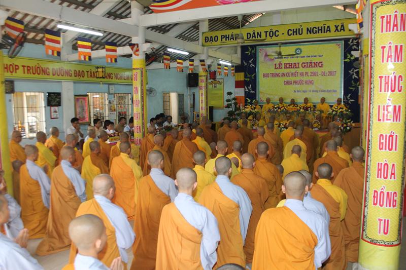 Khai Giảng đạo tràng An cư kiết hạ Chùa Phước Hưng – Tp. Sa Đéc