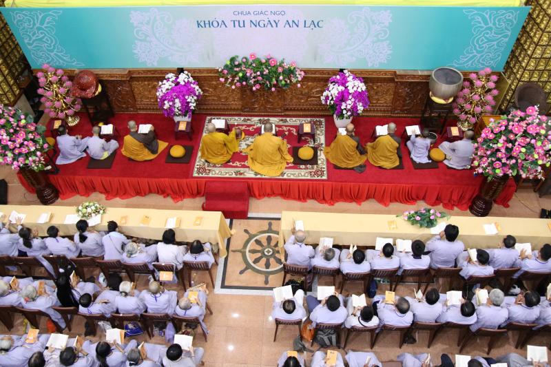 Chùa Giác Ngộ: Khóa tu ngày an lạc lần thứ 21