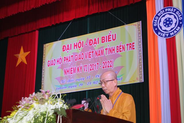 Đại hội Phật giáo tỉnh Bến Tre nhiệm kỳ 2017-2022
