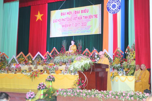 Đại hội Phật giáo tỉnh Bến Tre nhiệm kỳ 2017-2022
