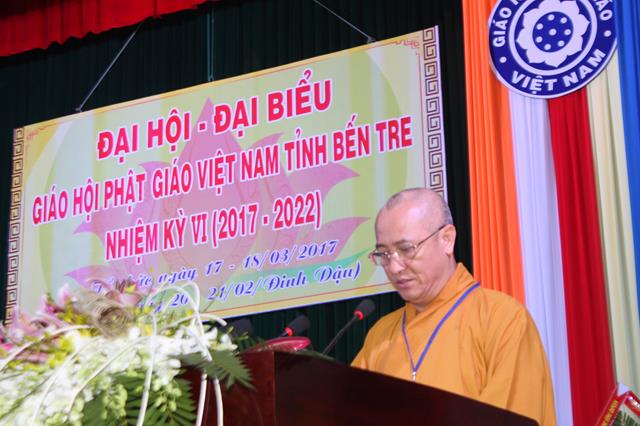 Đại hội Phật giáo tỉnh Bến Tre nhiệm kỳ 2017-2022