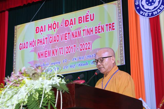 Đại hội Phật giáo tỉnh Bến Tre nhiệm kỳ 2017-2022