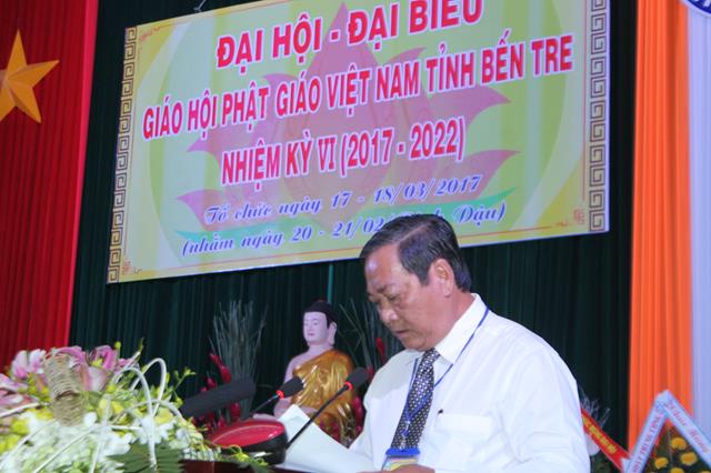 Đại hội Phật giáo tỉnh Bến Tre nhiệm kỳ 2017-2022