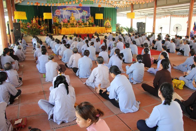 Thái Bình: Phật đản về với chùa Văn Môn