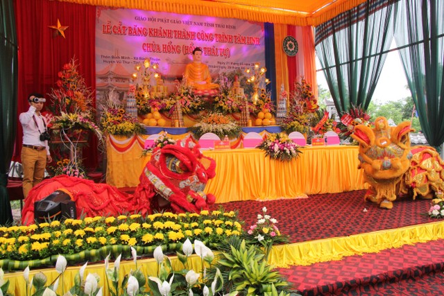 Thái Bình: Khánh thành chùa Hồng Thái