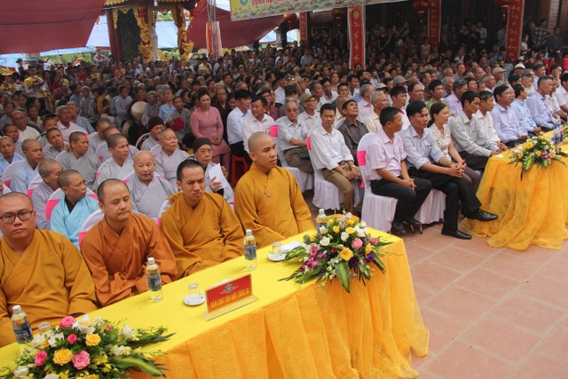 Thái Bình: Khánh thành chùa Hồng Thái